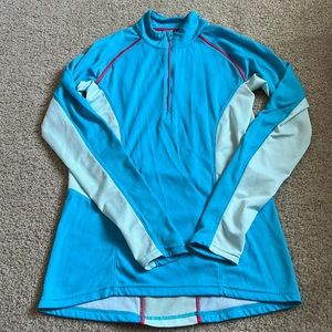 Helly Hanson size Medium blue quarter zip up.